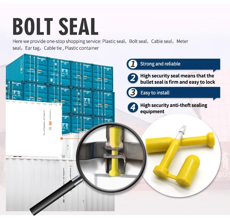 Bolt Seals For Shipping Containers