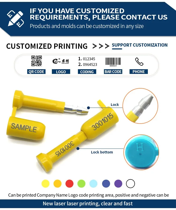 Bolt Seals For Shipping Containers