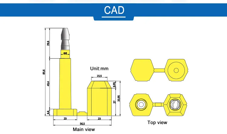 Iso 17712 High Security Seal High Quality
