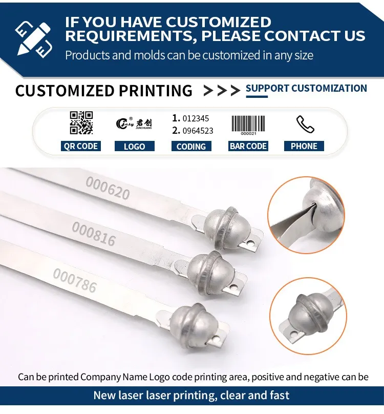 Metal Strap Seal Free Sample Metal Strap Seal Free Sample