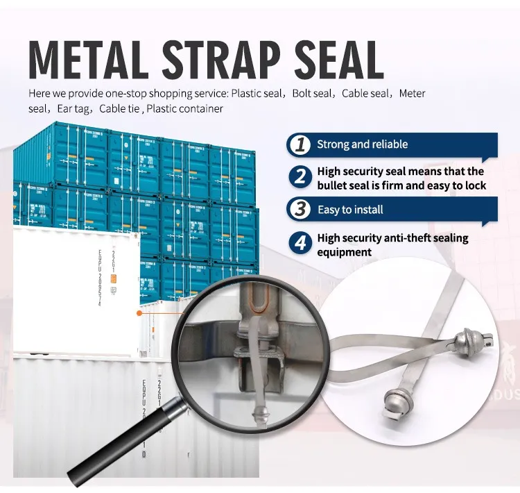 Metal Strap Seal Free Sample Metal Strap Seal Free Sample