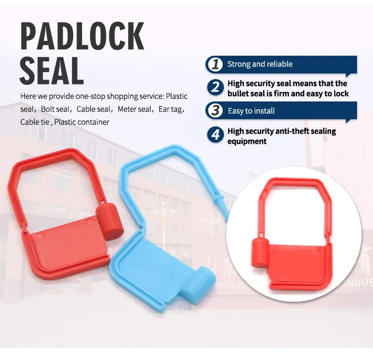 Plastic Padlock Seal High Quality Plastic Padlock Seal High Quality