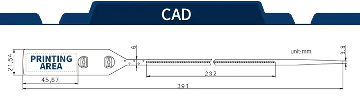 Plastic Seal Customized