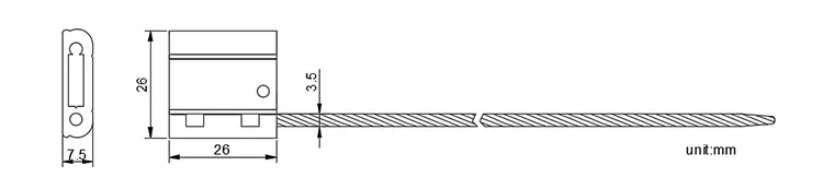 Security Seal Cable Security Seal Cable