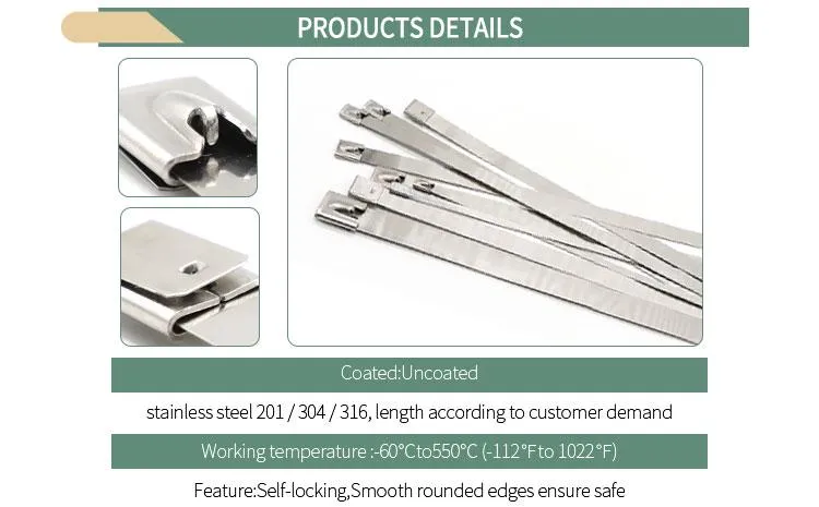 Stainless Steel Cable Zip Ties Stainless Steel Cable Zip Ties