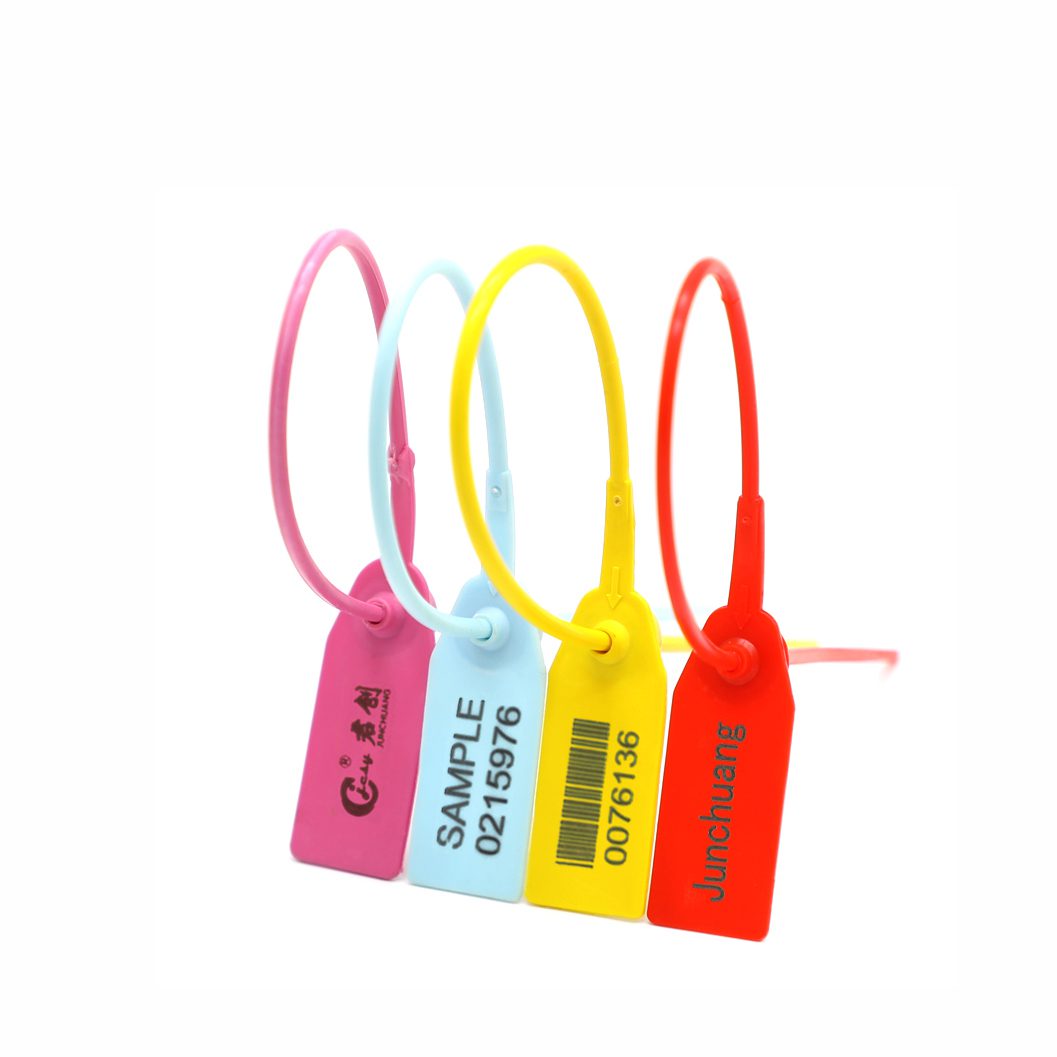 Tamper Proof Pull Tight Plastic Label Seal